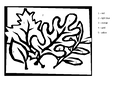 lamina para colorear dibujos del oto&ntilde;o 07